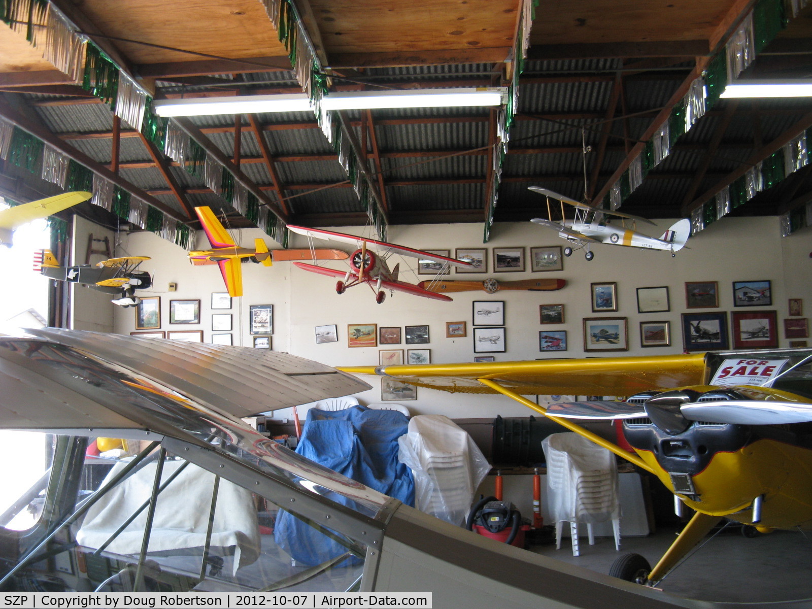 Santa Paula Airport (SZP) - Aviation Museum of Santa Paula. The Quinn Museum Hangar.