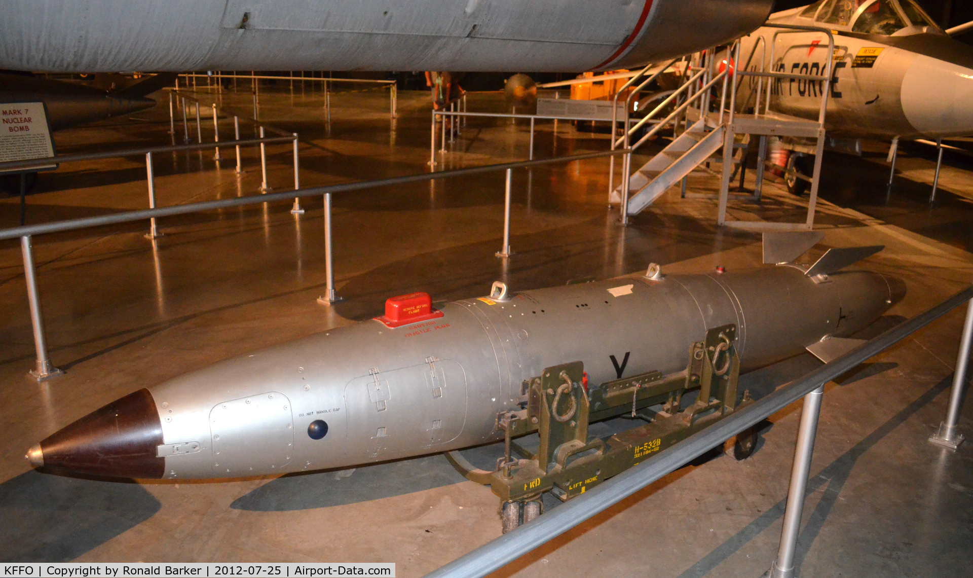 Wright-patterson Afb Airport (FFO) - B-28 bomb at AF Museum