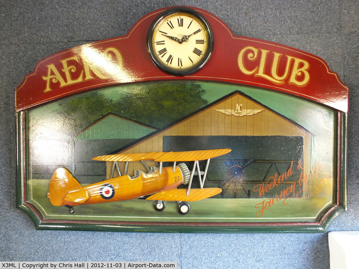 X3ML Airport - on the club house wall 