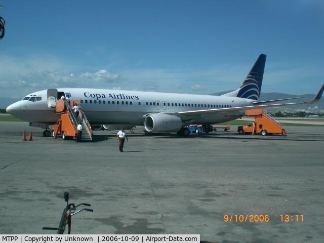 Port-au-Prince International Airport (Toussaint Louverture Int'l), Port-au-Prince Haiti (MTPP) - Boarding at Copa Aircraft at the Toussaint Louverture International Airport of Port-au-Prince 