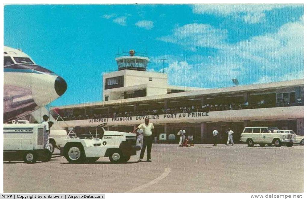 Port-au-Prince International Airport (Toussaint Louverture Int'l), Port-au-Prince Haiti (MTPP) - The Toussaint Louverture International Airport (at this time François Duvalier International Airport) in its early days ...