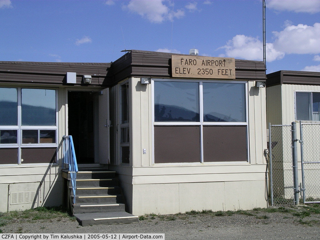 Faro Airport (Yukon), Faro, Yukon Canada (CZFA) - Terminal building at Faro.