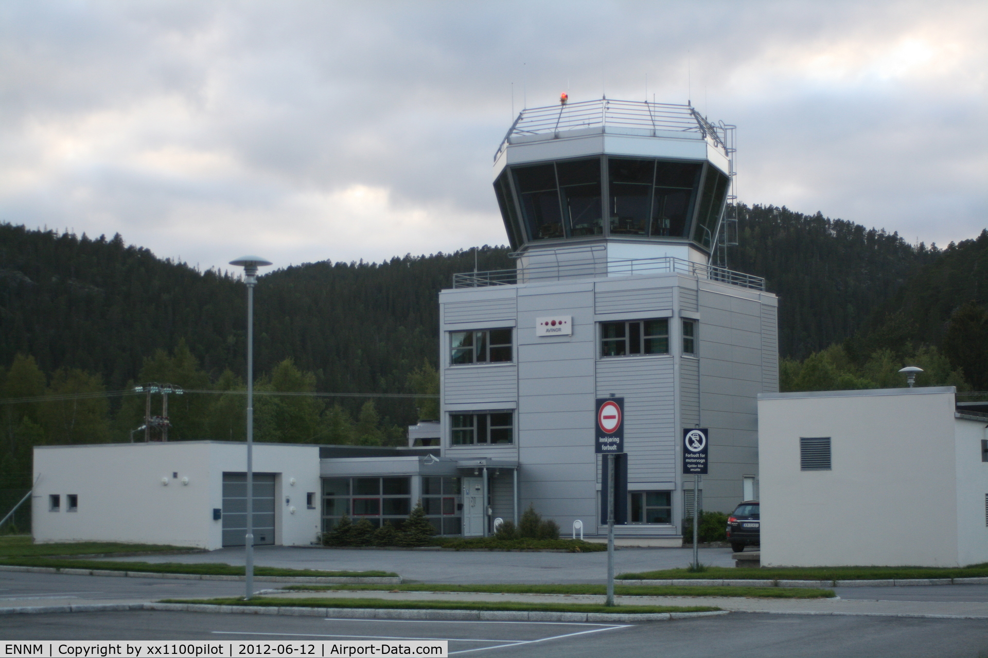 Namsos Airport, Namsos, Nord-Trøndelag Norway (ENNM) - The new tower.