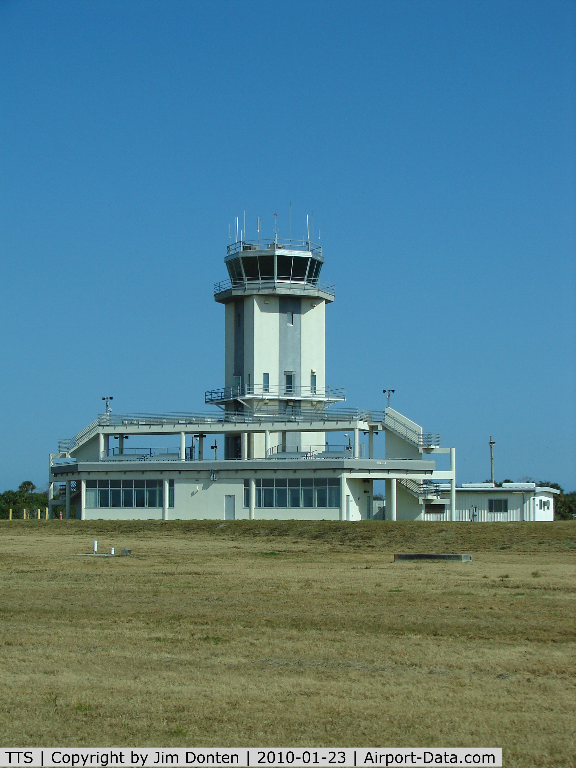 Nasa Shuttle Landing Facility Airport (TTS) - Tower at the Shuttle Landing Facility at Kennedy Space Center