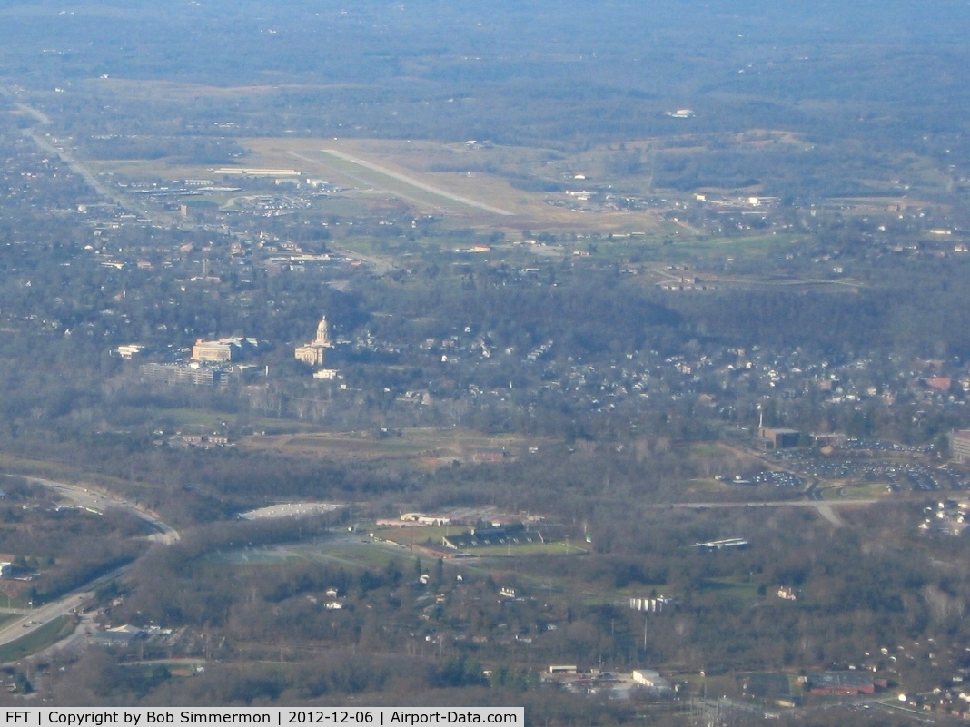Capital City Airport (FFT) - Looking SW from about 5 miles