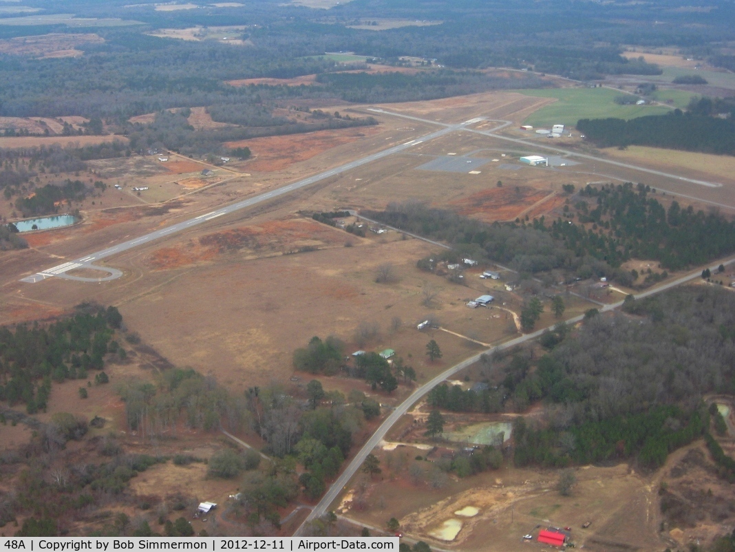 Cochran Airport (48A) - Looking east