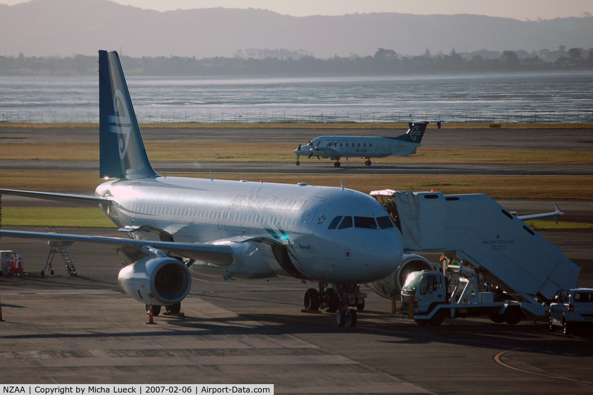 Auckland International Airport, Auckland New Zealand (NZAA) - Early morning at NZ's home base