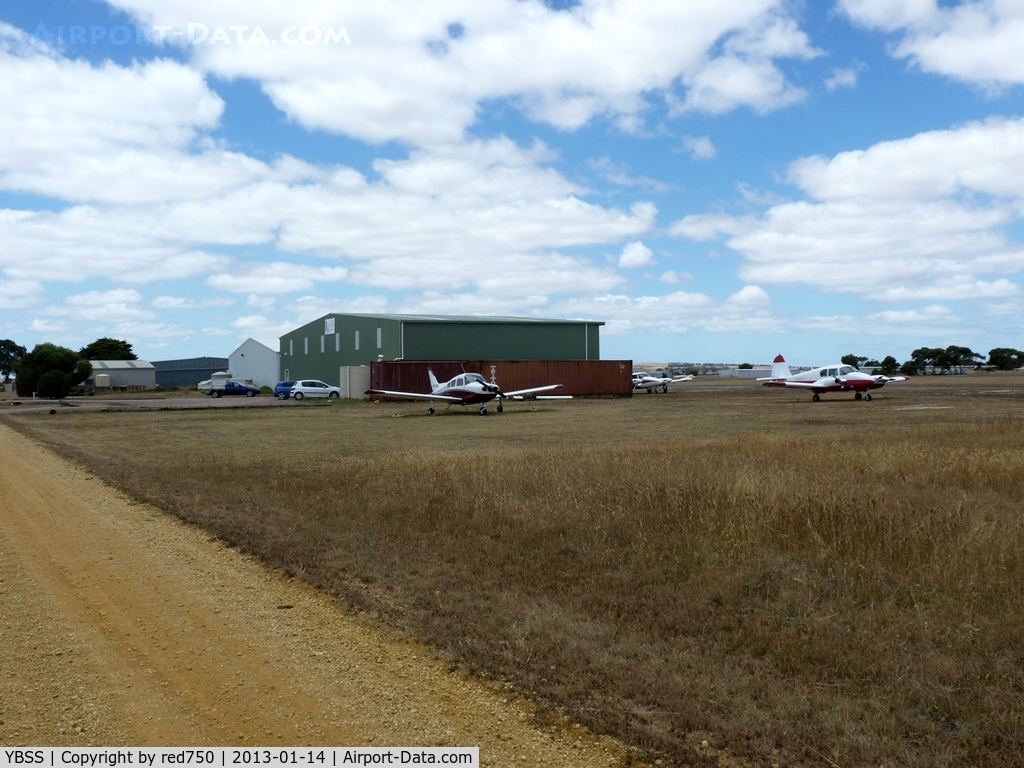 Bacchus Marsh Airport, Bacchus Marsh, Victoria Australia (YBSS) - The Maintenance hangar at Bacchus Marsh