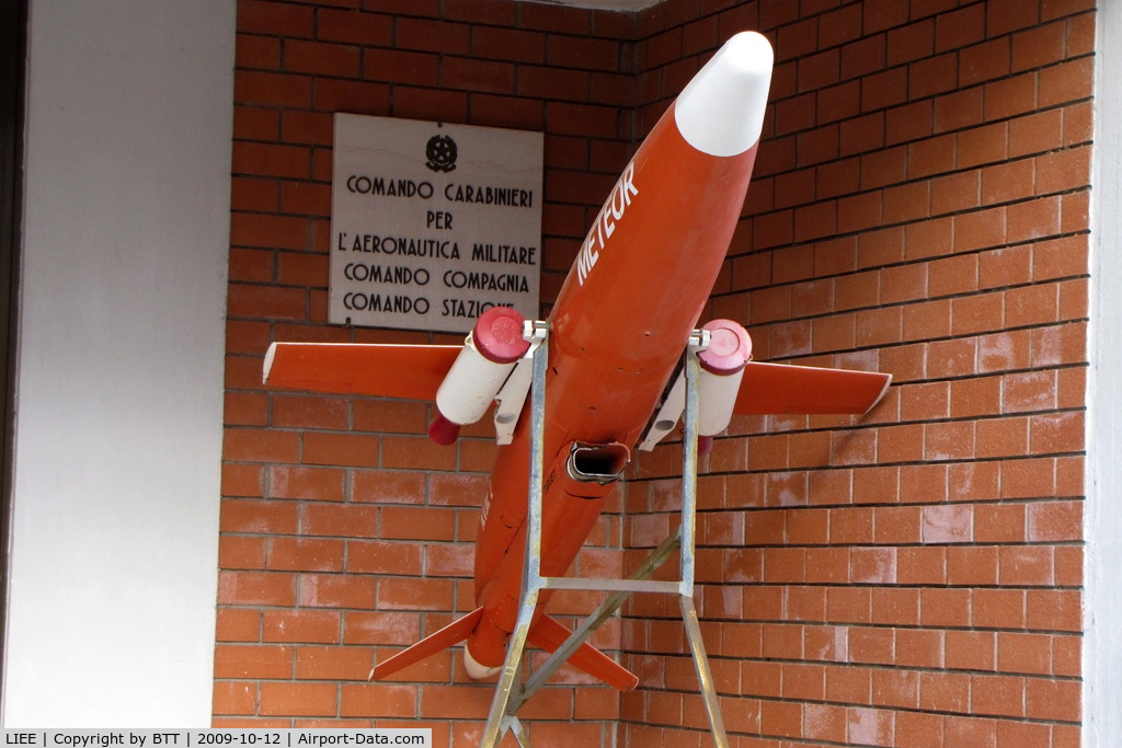 Cagliari Airport, Elmas Airport Italy (LIEE) - Northrop MQM-74A Chukar I, used by Aeronautica Militare