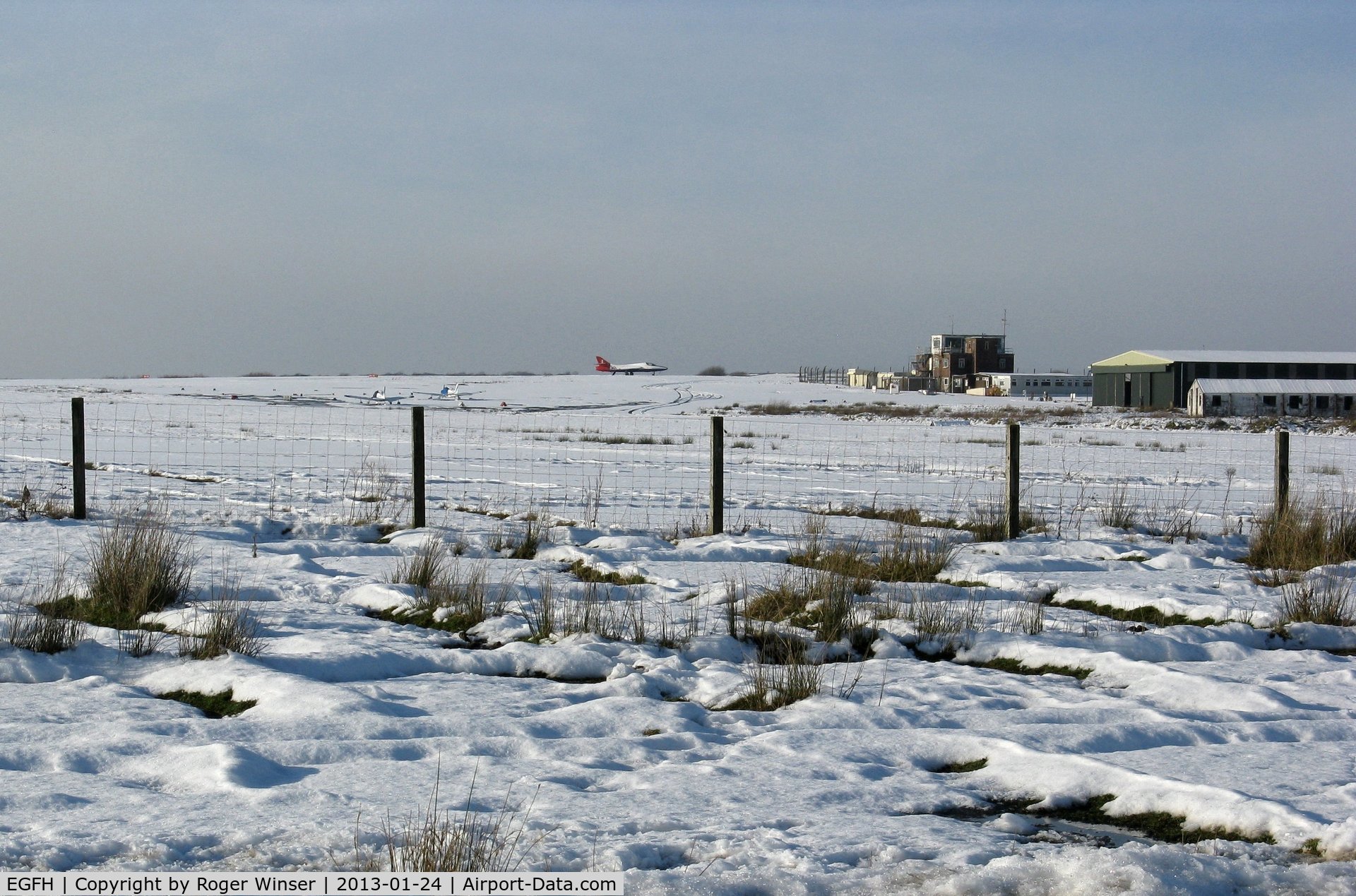 Swansea Airport, Swansea, Wales United Kingdom (EGFH) - No flying today!