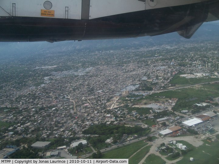 Port-au-Prince International Airport (Toussaint Louverture Int'l), Port-au-Prince Haiti (MTPP) - Aerial view of the Toussaint Louverture International Airport (PAP) of Port-au-Prince