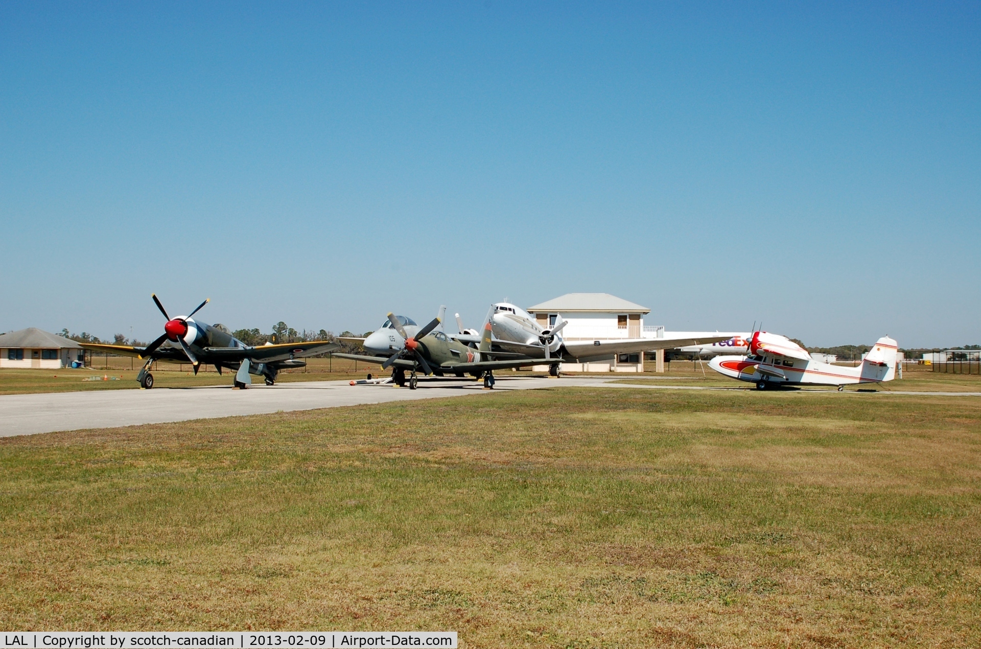 Lakeland Linder Regional Airport (LAL) - Collection of classic aircraft at Lakeland Linder Regional Airport, Lakeland, FL 