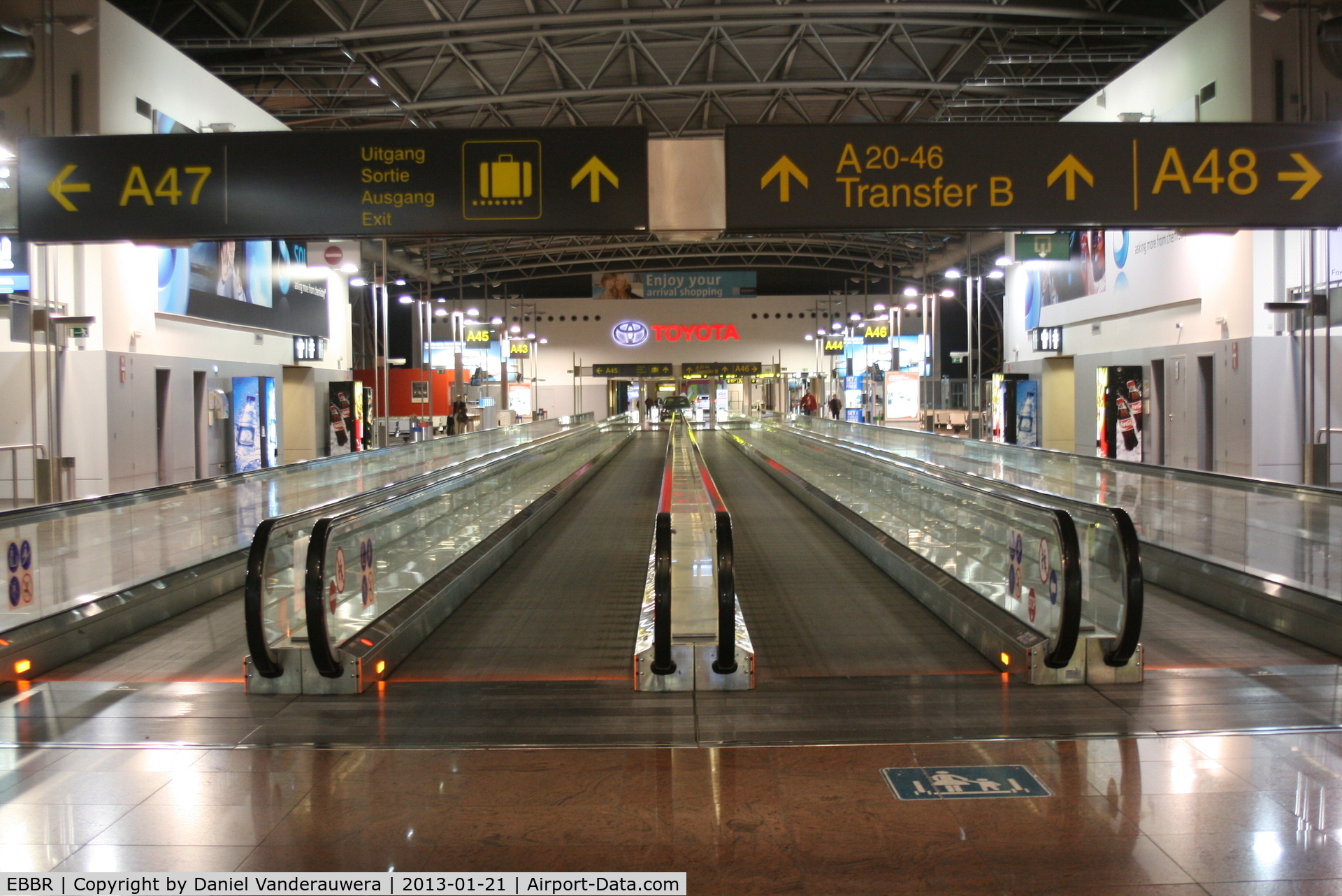 Brussels Airport, Brussels / Zaventem   Belgium (EBBR) - Pier A