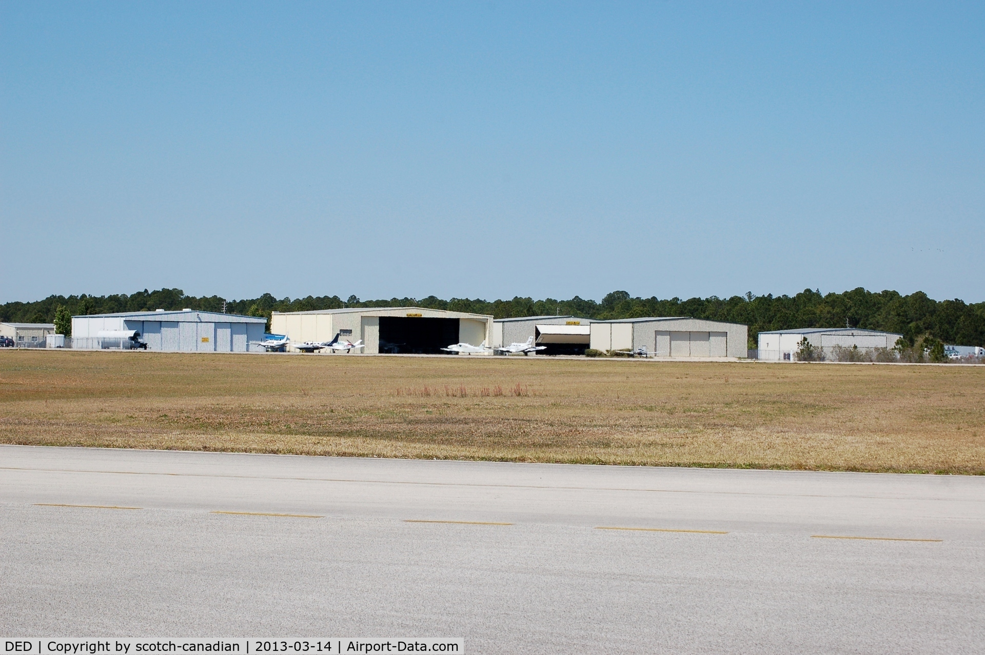 Deland Muni-sidney H Taylor Field Airport (DED) - General Aviation Hangars at DeLand Municipal - Sidney H. Taylor Field, DeLand, FL  