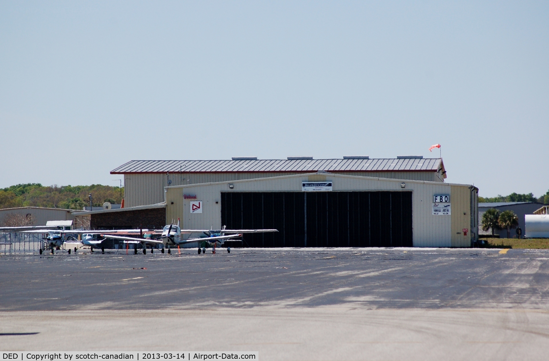 Deland Muni-sidney H Taylor Field Airport (DED) - DeLand Jet Center at DeLand Municipal - Sidney H. Taylor Field, DeLand, FL