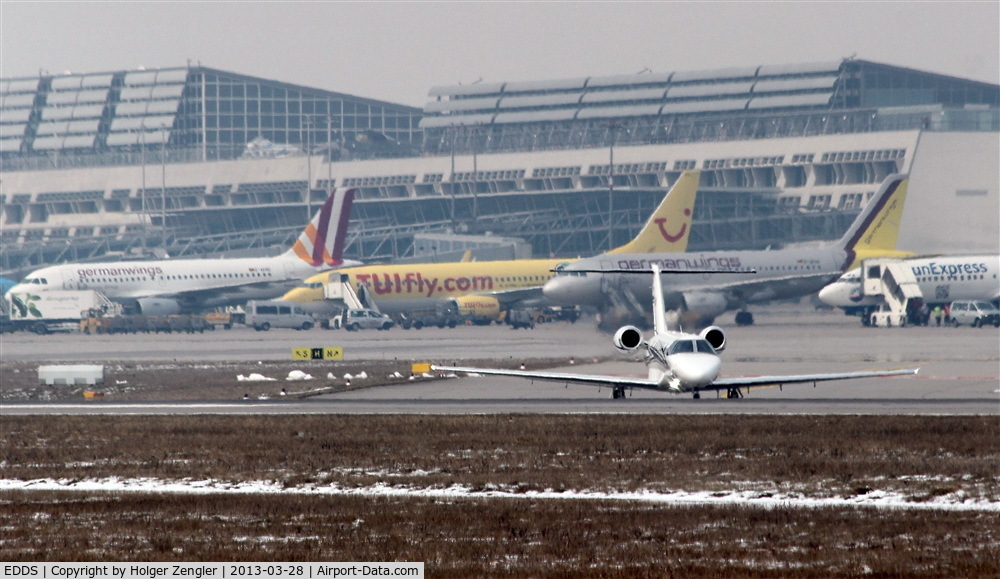 Stuttgart Echterdingen Airport, Stuttgart Germany (EDDS) - Ready for take-off on rwy 07.....