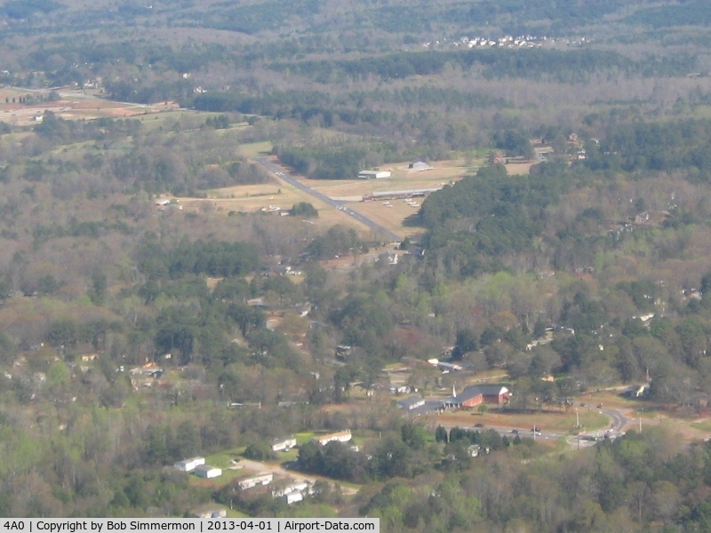 Berry Hill Airport (4A0) - Looking east