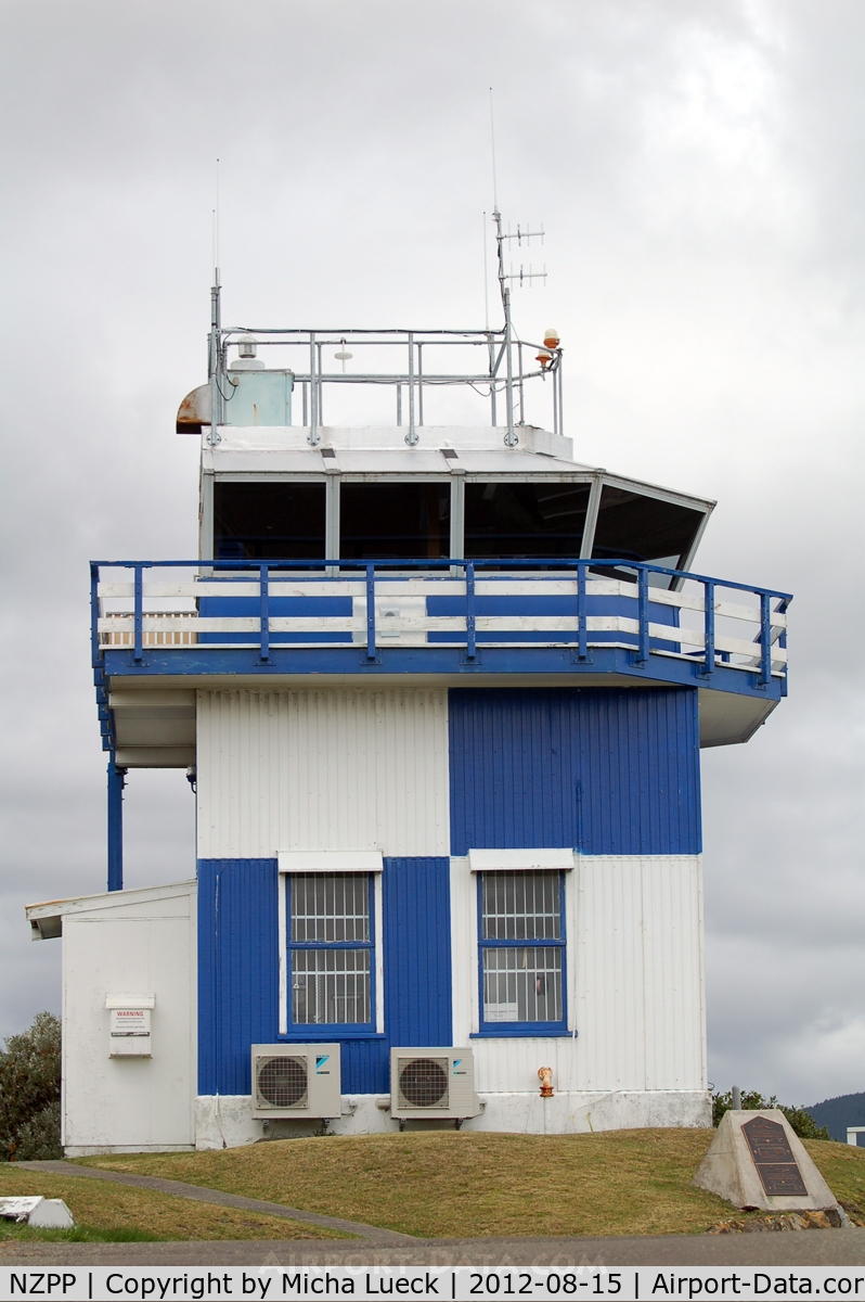 Paraparaumu Airport, Paraparaumu New Zealand (NZPP) - The tower at the small airport at Paraparaumu