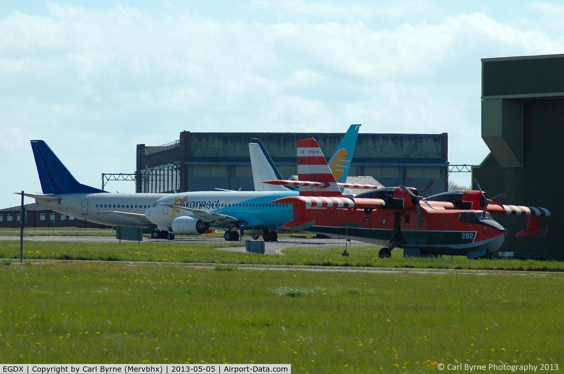 MoD Saint Athan Airport, St Athan, Wales United Kingdom (EGDX) - Some of the stored aircraft.