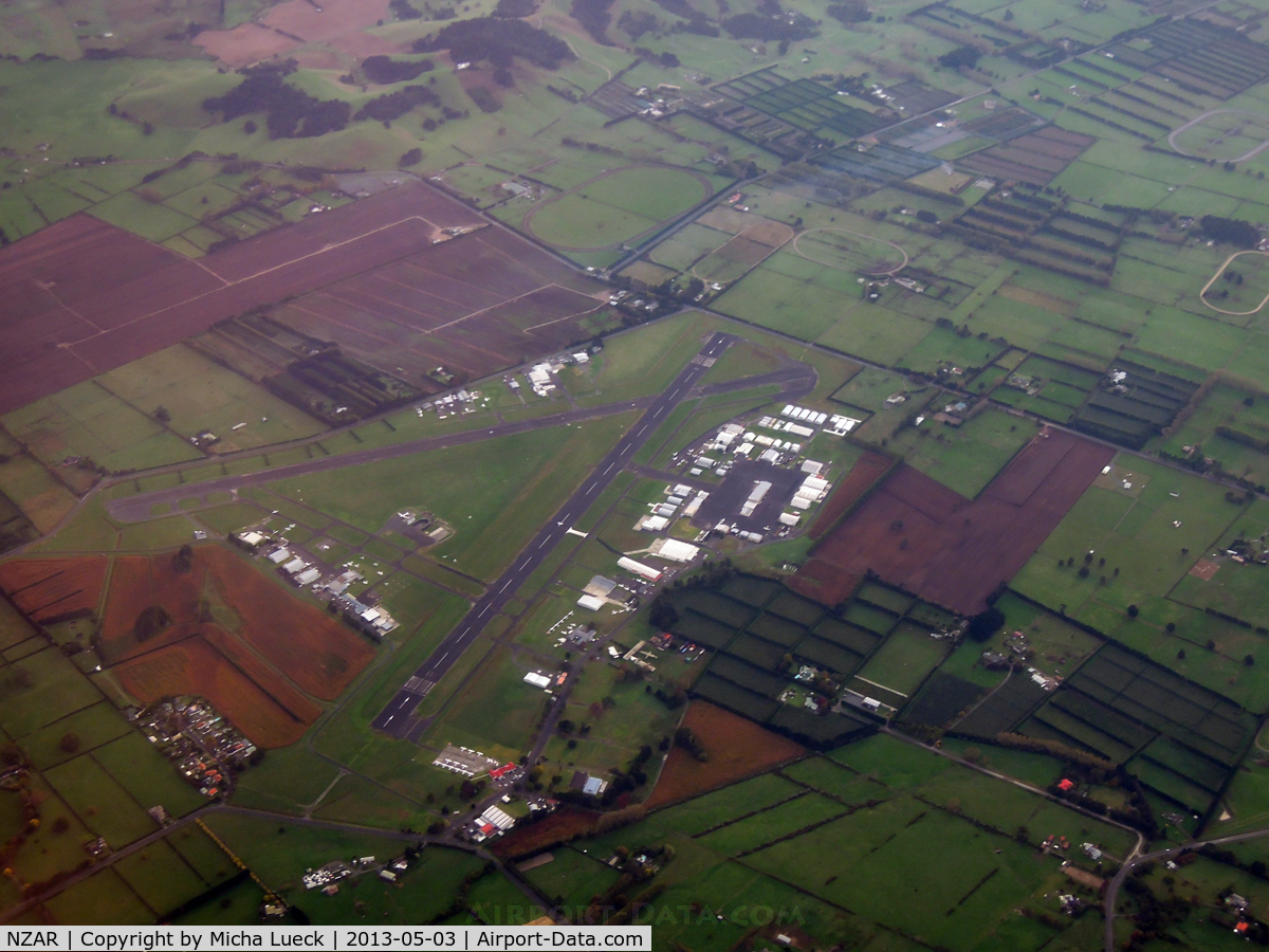 Ardmore Airport, Auckland New Zealand (NZAR) - Ardmore, taken from ZK-EAC, AKL-WHK