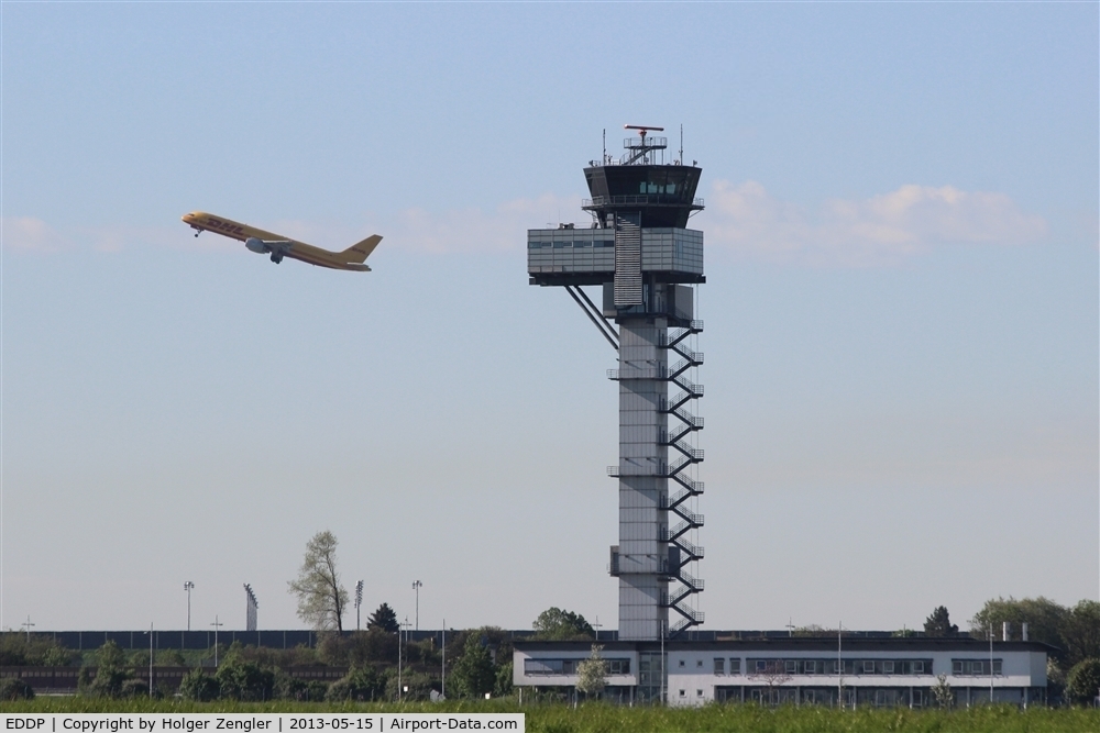 Leipzig/Halle Airport, Leipzig/Halle Germany (EDDP) - Outbound traffic is leaving DHL Air Hub Leipzig .....