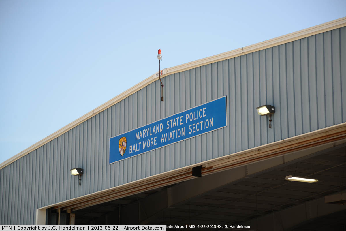 Martin State Airport (MTN) - MD State Police Hangar