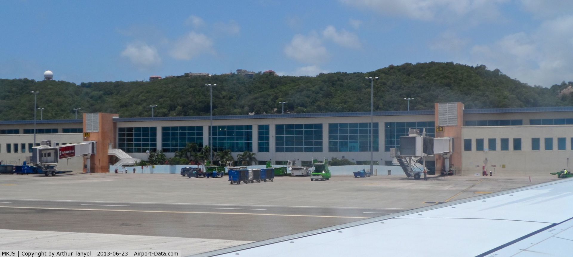 Sangster International Airport, Montego Bay Jamaica (MKJS) - Taxiing to the gate