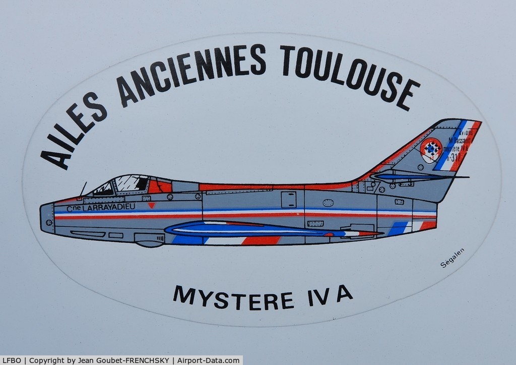 Toulouse Airport, Blagnac Airport France (LFBO) - Ailes Anciennes Mystere IV