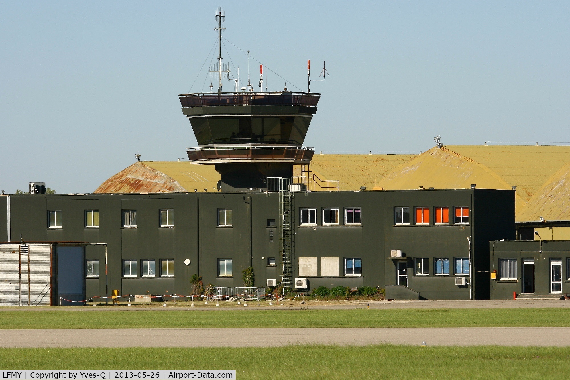 LFMY Airport - Control Tower, Salon De Provence Air Base 701 (LFMY)