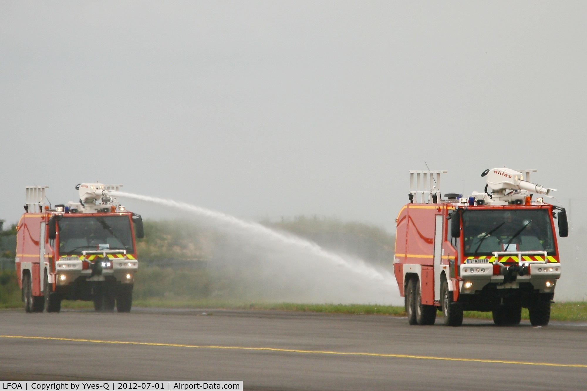 LFOA Airport - Fire Trucks Display, Avord Air Base (LFOA)