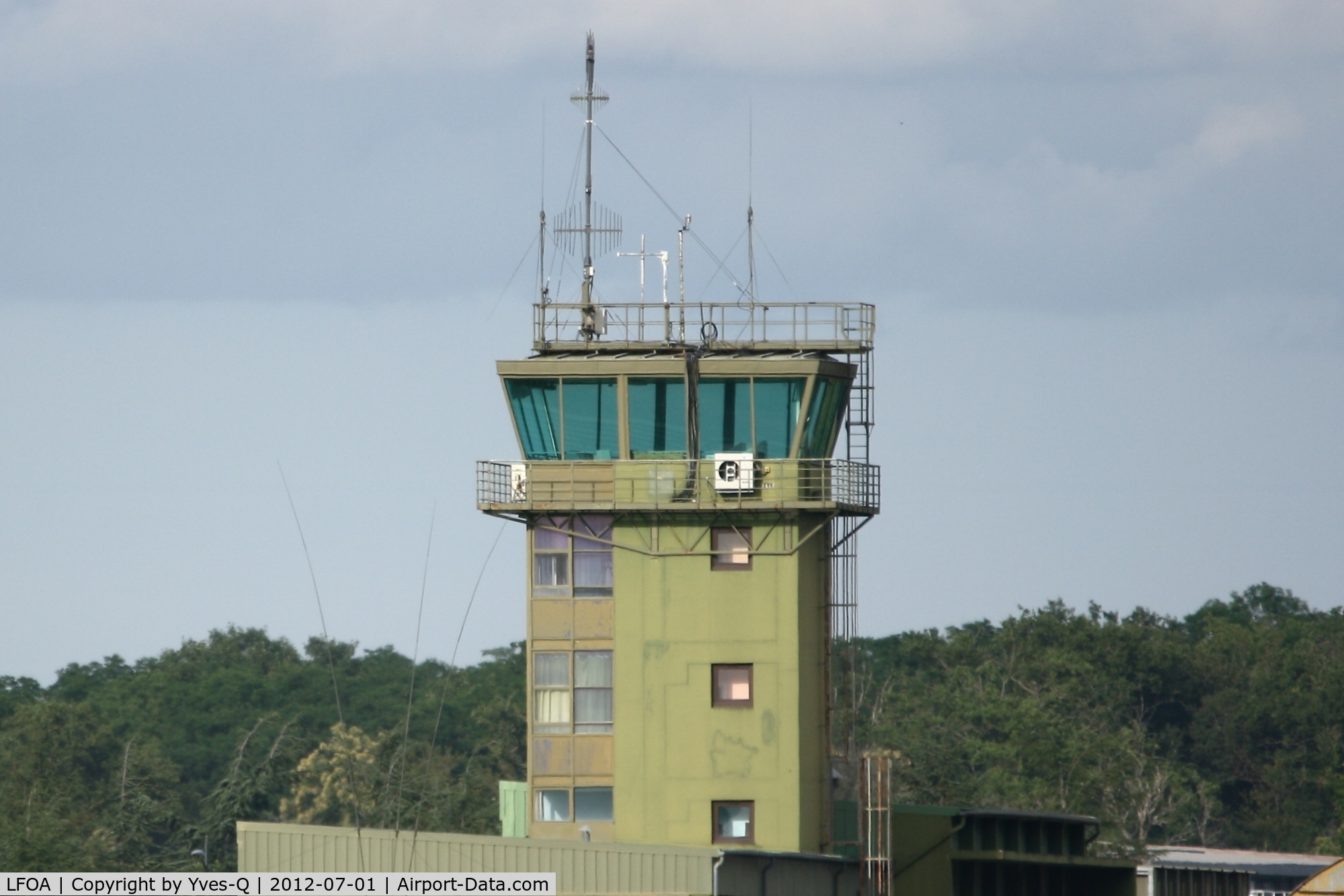 LFOA Airport - Disused Control Tower, Avord Air Base (LFOA)