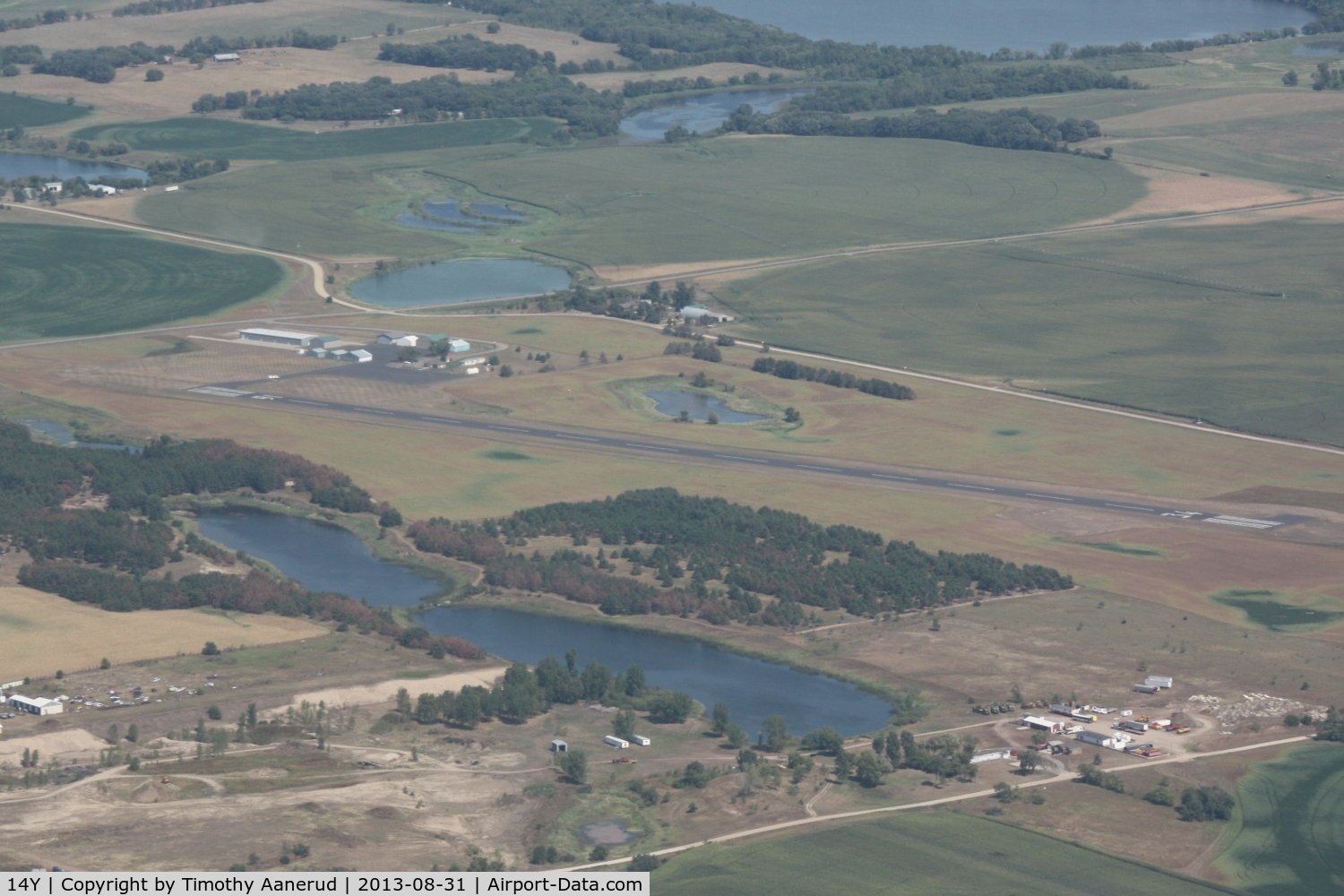 Todd Field Airport (14Y) - West of the field