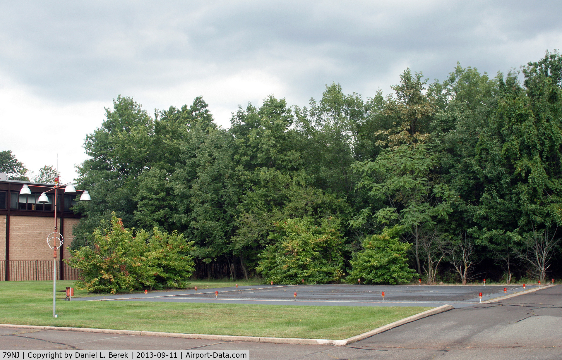 Philips Lighting Co Heliport (79NJ) - This little heliport is located in an industrial park in Franklin Township, NJ.