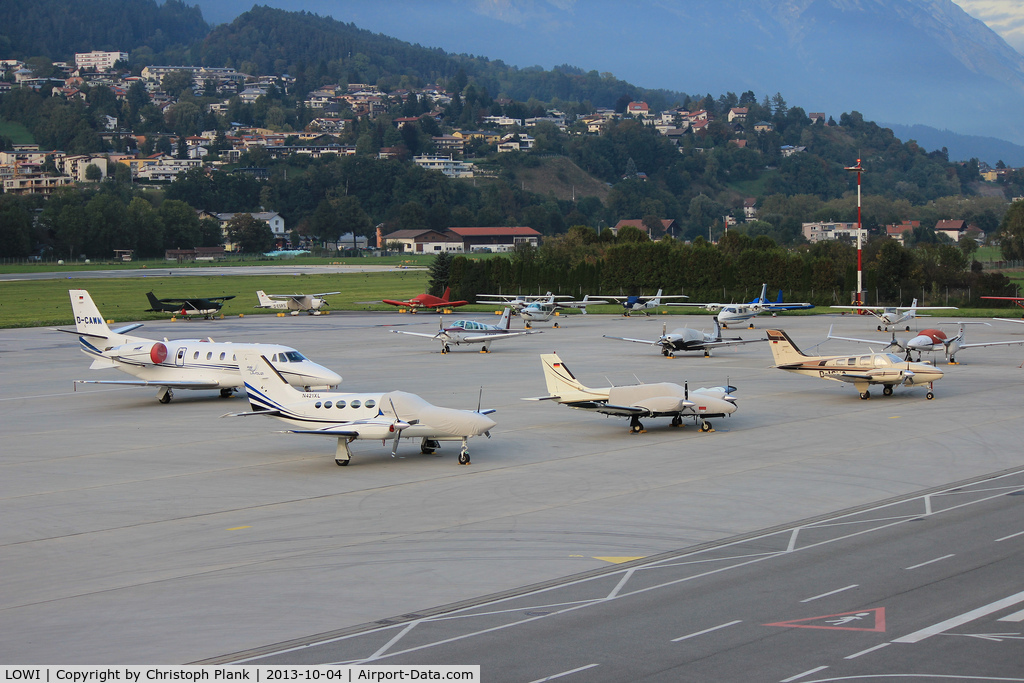 Innsbruck Airport, Innsbruck Austria (LOWI) - General Aviation