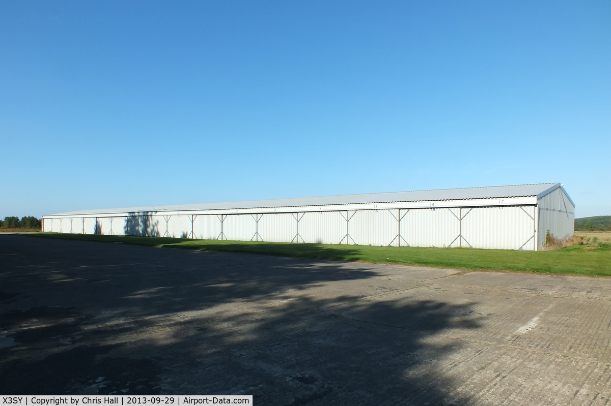 X3SY Airport - hangar at Saltby airfield