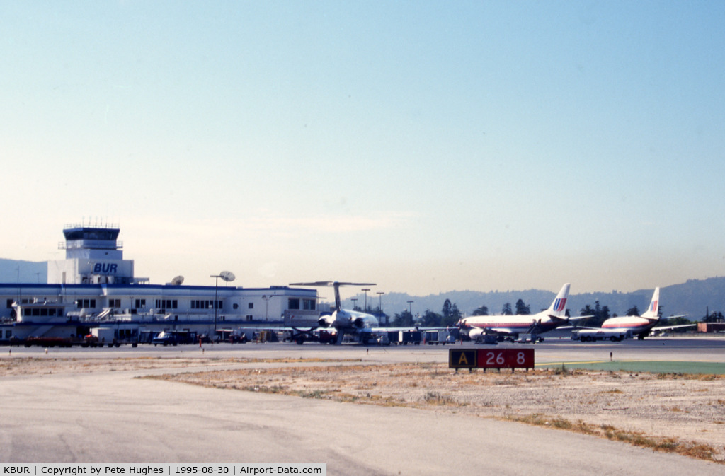 Bob Hope Airport (BUR) - Burbank as it was in 1995 when I was fortunate to have a guided tour of the field.
