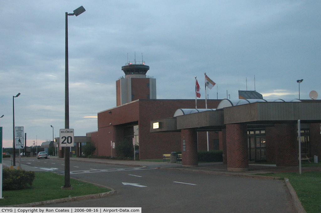 Charlottetown Airport, Charlottetown, Prince Edward Island Canada (CYYG) - Main terminal building of the Charlottetown, P.E.I.