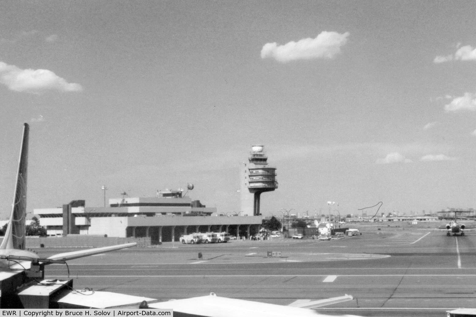 Newark Liberty International Airport (EWR) - the old ATC tower circa 1997