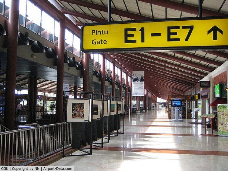 Soekarno-Hatta International Airport, Cengkareng, Banten (near Jakarta) Indonesia (CGK) - Soekarno-Hatta International Airport, Jakarta - Terminal 1 & Terminal 2 (started operations in 1984)