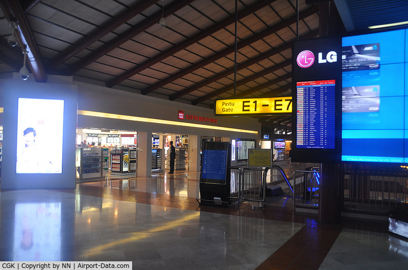 Soekarno-Hatta International Airport, Cengkareng, Banten (near Jakarta) Indonesia (CGK) - Terminal 2 SOEKARNO-HATTA International Airport, Jakarta.