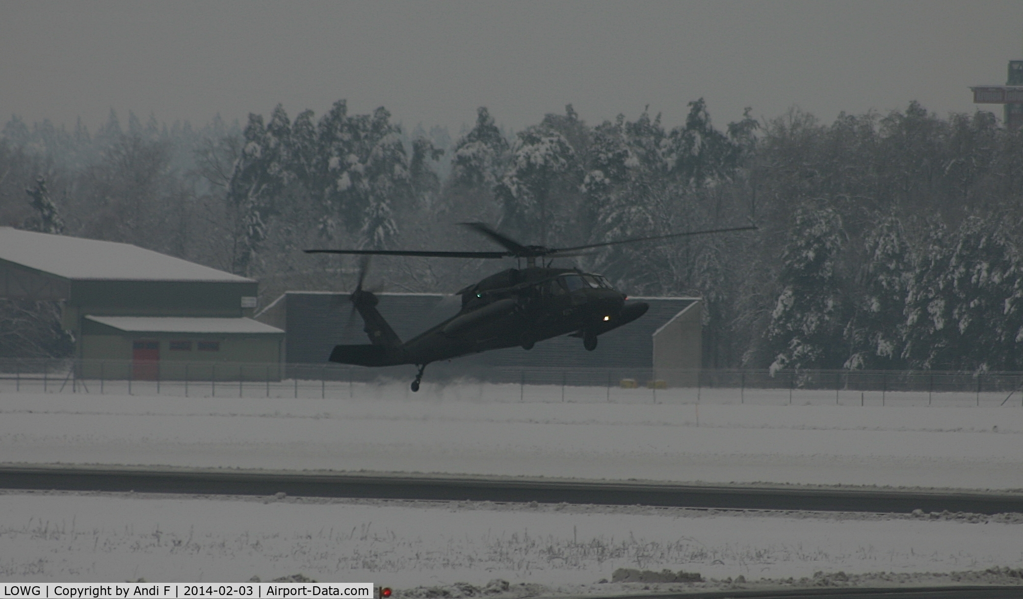 Graz Airport, Graz Austria (LOWG) - US Air Force UH-60
