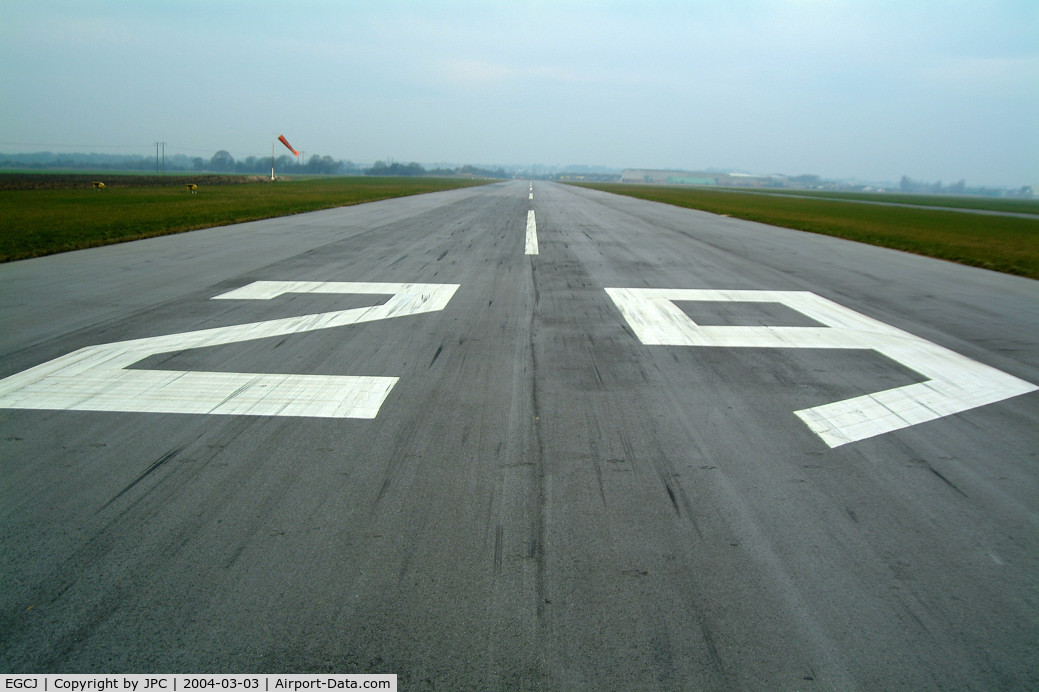 Sherburn-in-Elmet Airfield Airport, Sherburn-in-Elmet, England United Kingdom (EGCJ) - on foot....