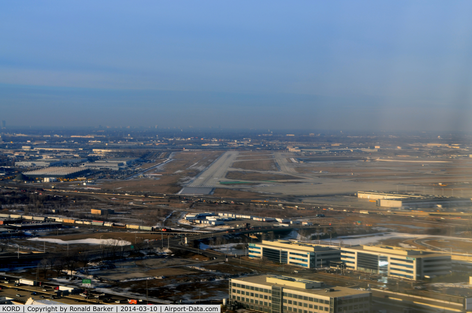 Chicago O'hare International Airport (ORD) - O'Hare on approach