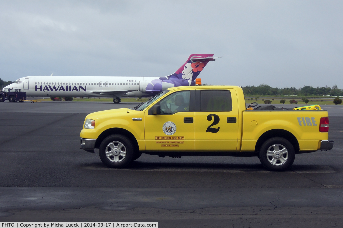 Hilo International Airport, Hilo, Hawaii United States (PHTO) - At Hilo