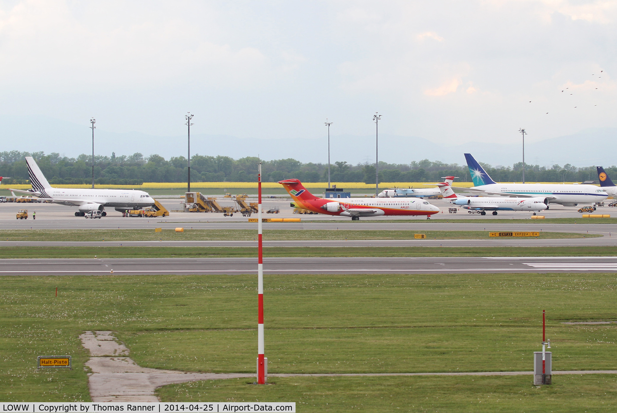 Vienna International Airport, Vienna Austria (LOWW) - 3 Specials in 1 pic