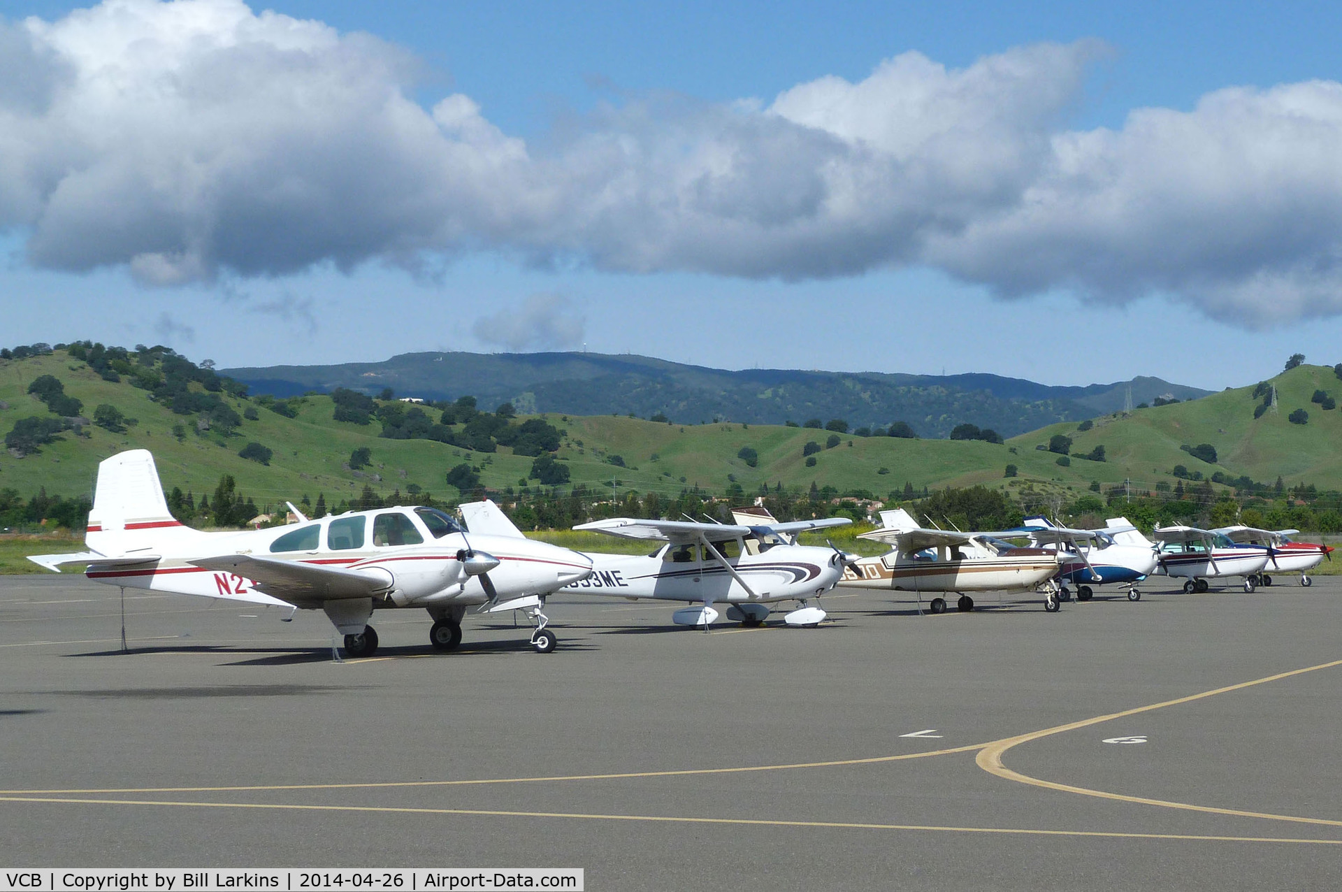 Nut Tree Airport (VCB) - Beautiful early morning lineup.