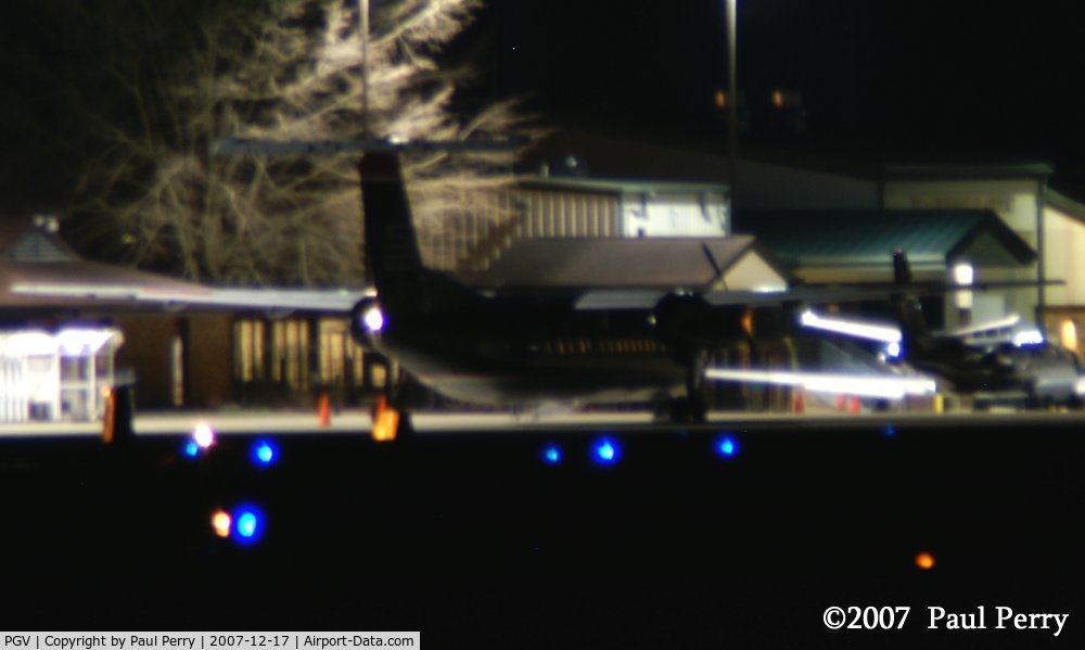 Pitt-greenville Airport (PGV) - Nightly arrival of the Piedmont/US Air bird
