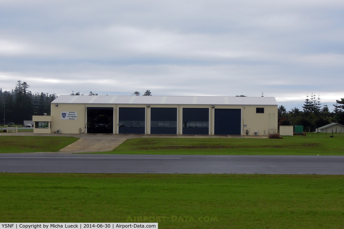 Norfolk Island Airport, Norfolk Island Australia (YSNF) - Emergency Services at Norfolk Island