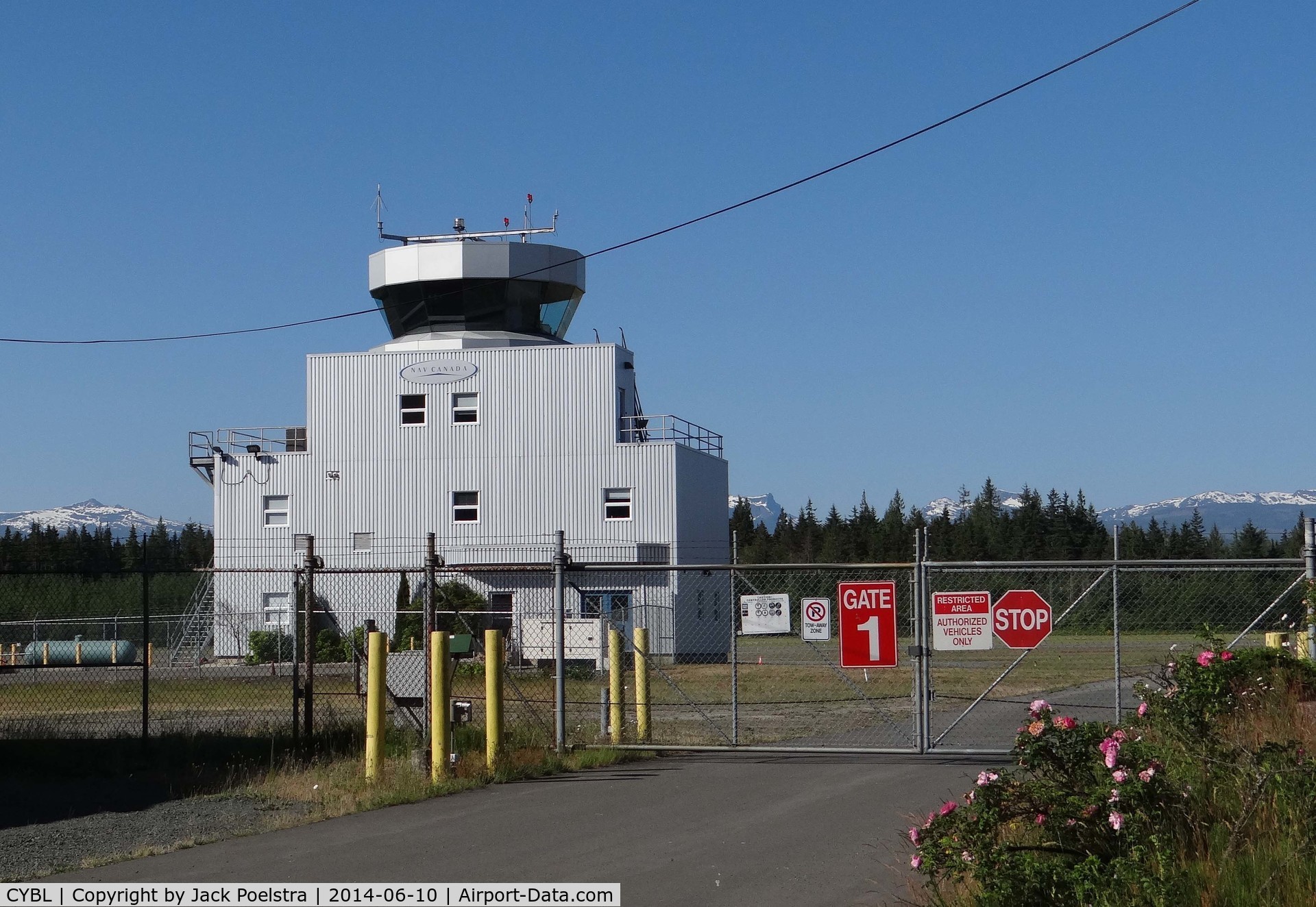 Campbell River Airport, Campbell River, British Columbia Canada (CYBL) - Tower at Campbell River airport, BC.
