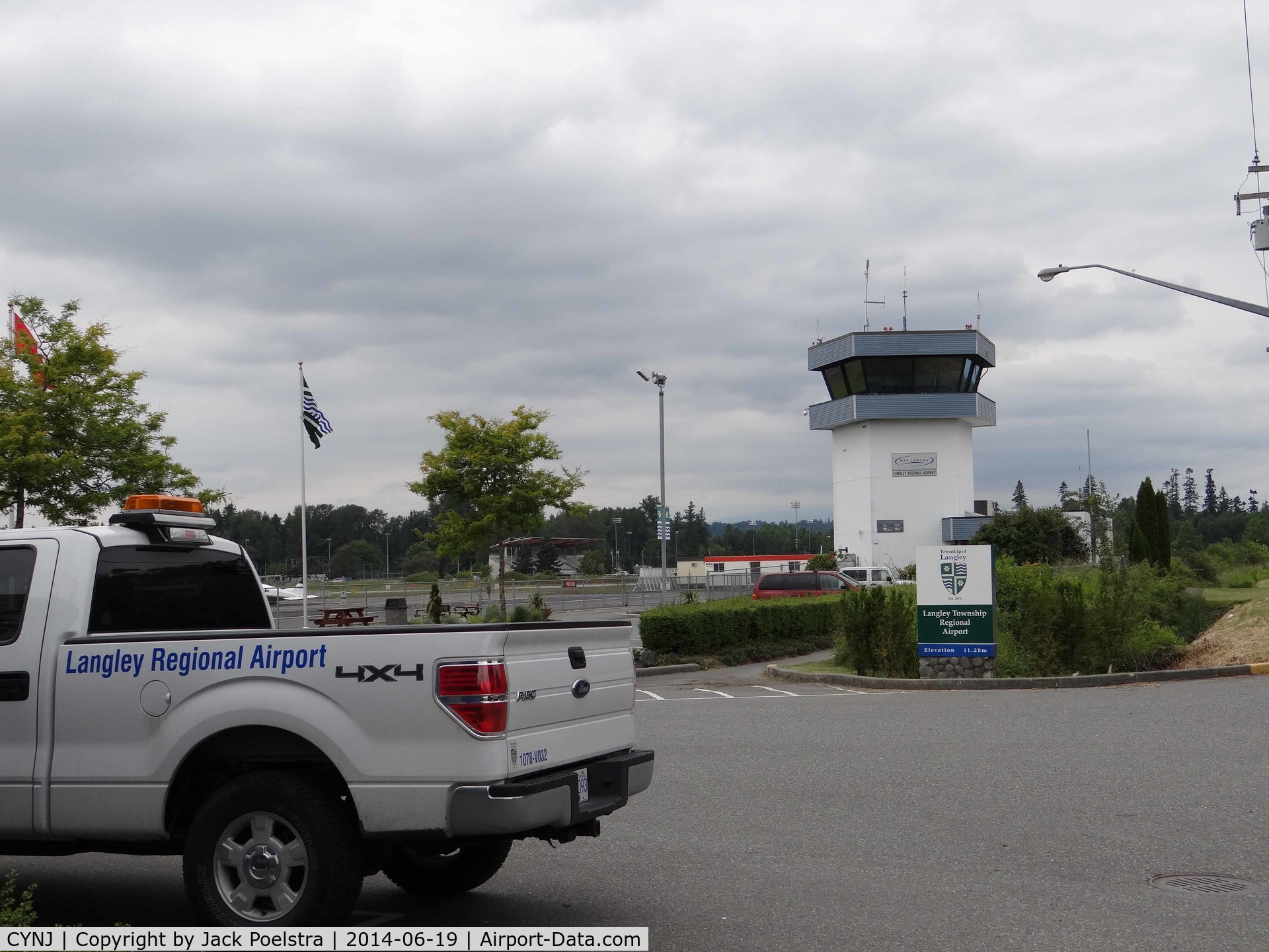 Langley Regional Airport, Langley, BC Canada (CYNJ) - Langley airport  Traffic tower